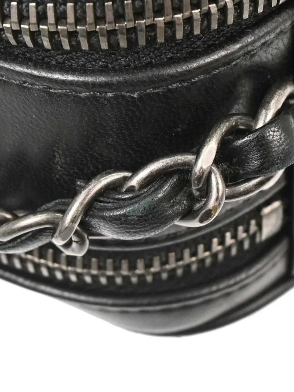 Chanel Black Lambskin Coco Boy Camera Bag Small 179631